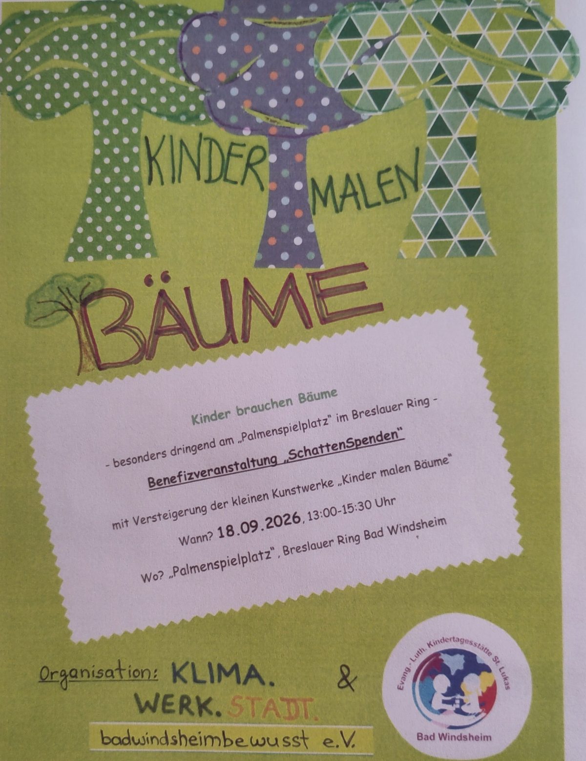 Aktion „Schatten spenden“